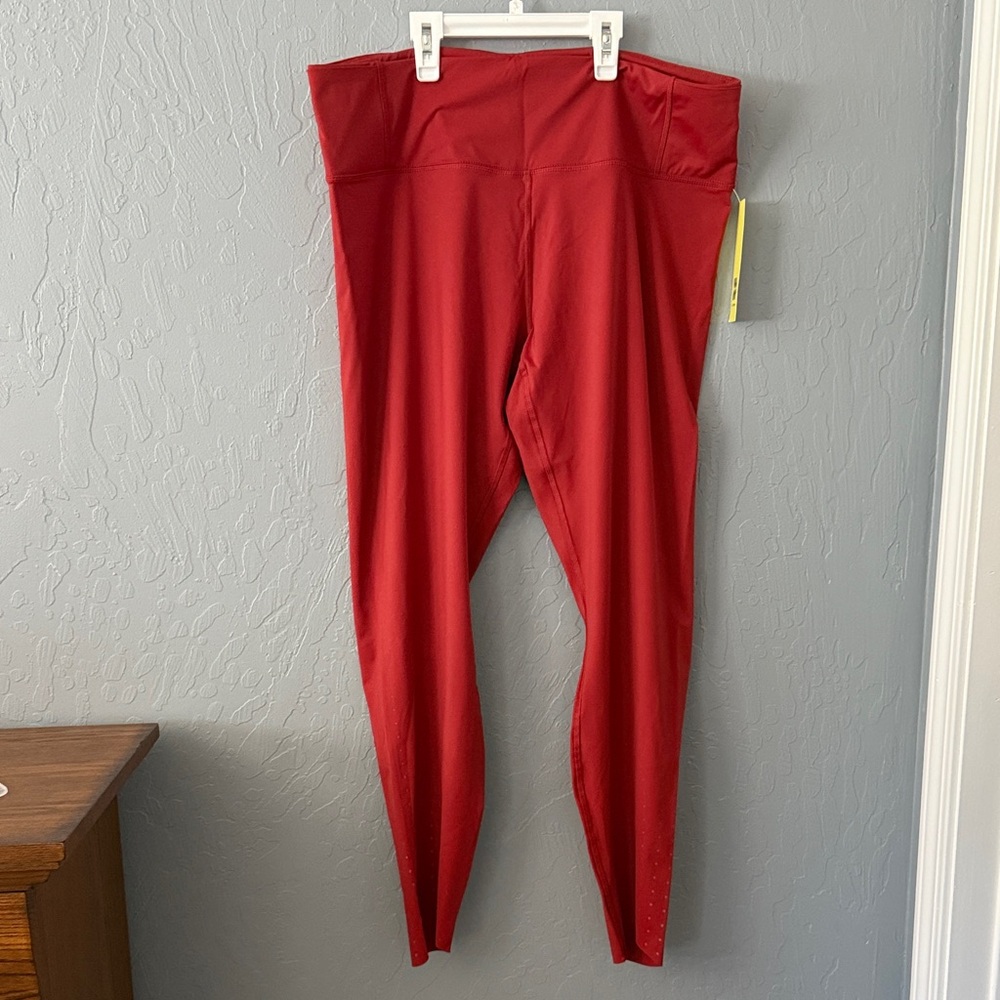 All in Motion Red Leggings